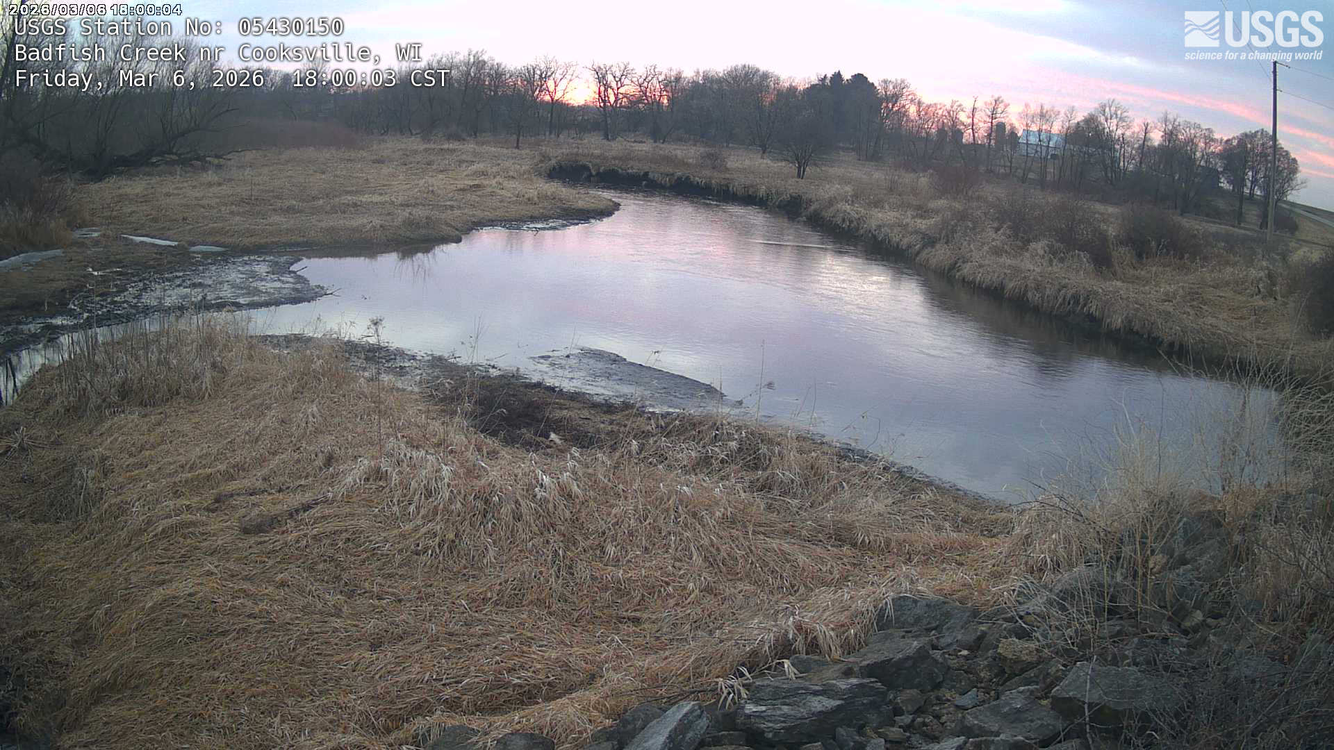 USGS HIVIS CAM Badfish Creek nr Cooksville