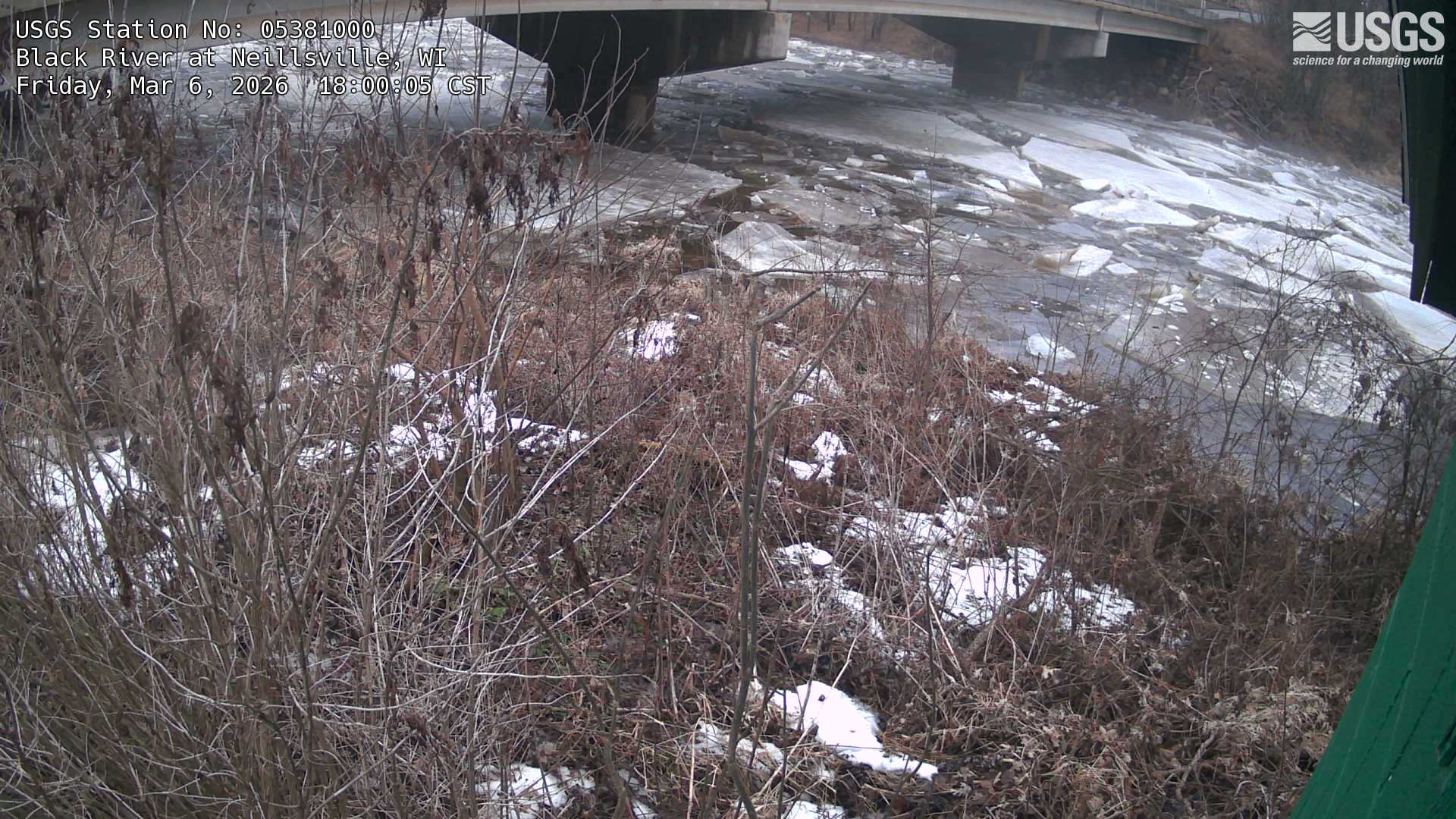 USGS HIVIS CAM Black River at Neillsville