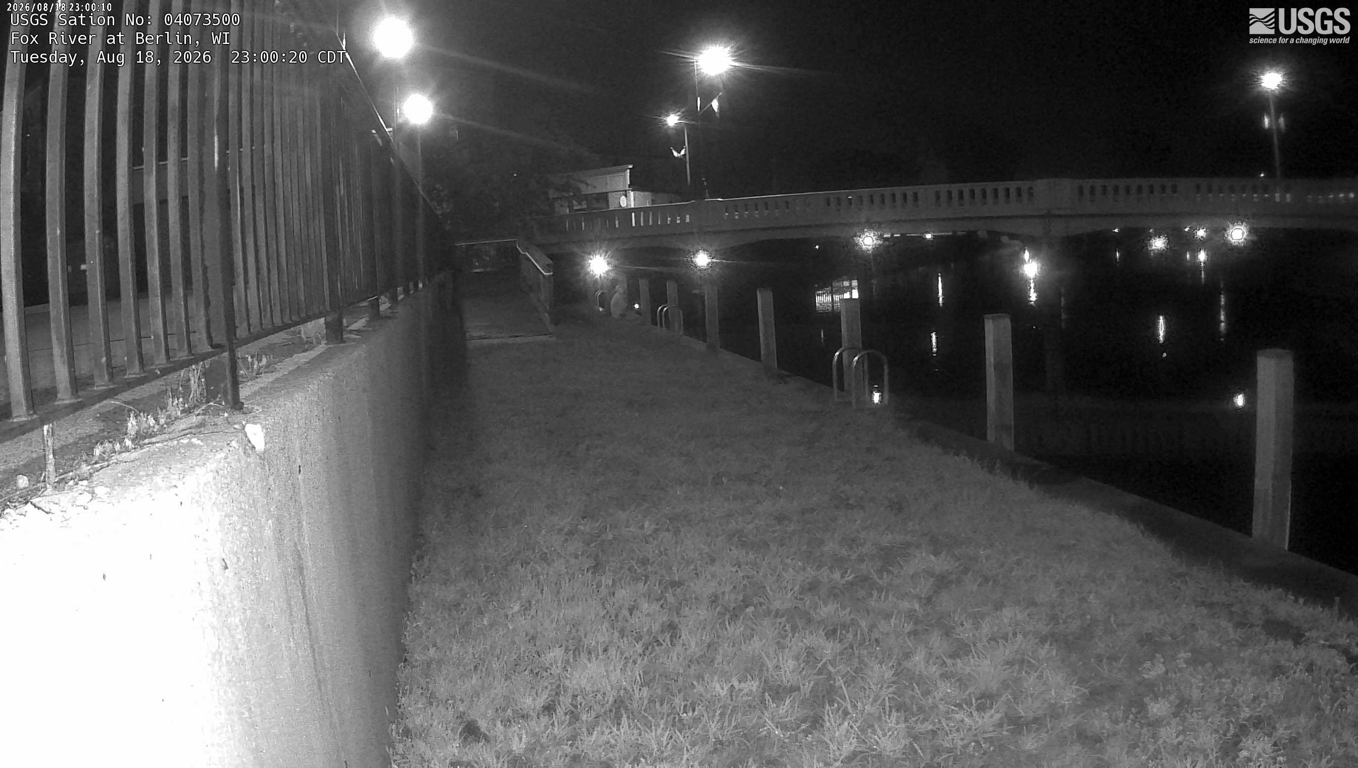 Most recent image at Fox River at Berlin