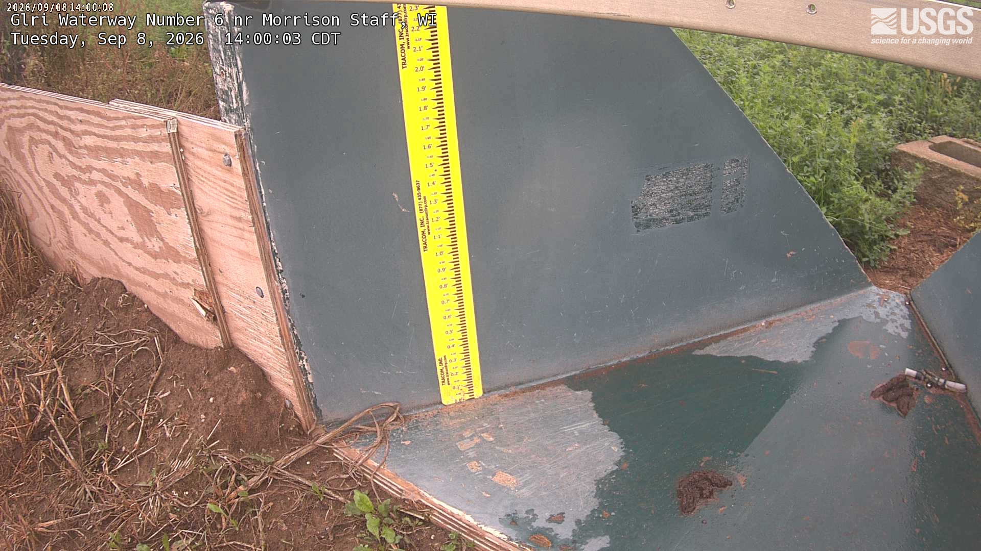 Most recent image at Glri Waterway Number 6 nr Morrison Staff