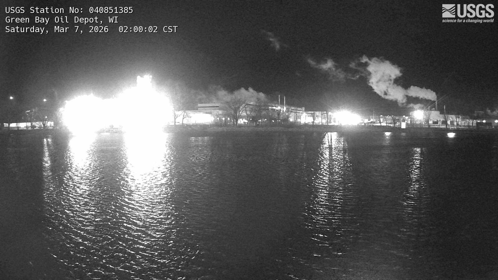 USGS HIVIS CAM Green Bay Oil Depot