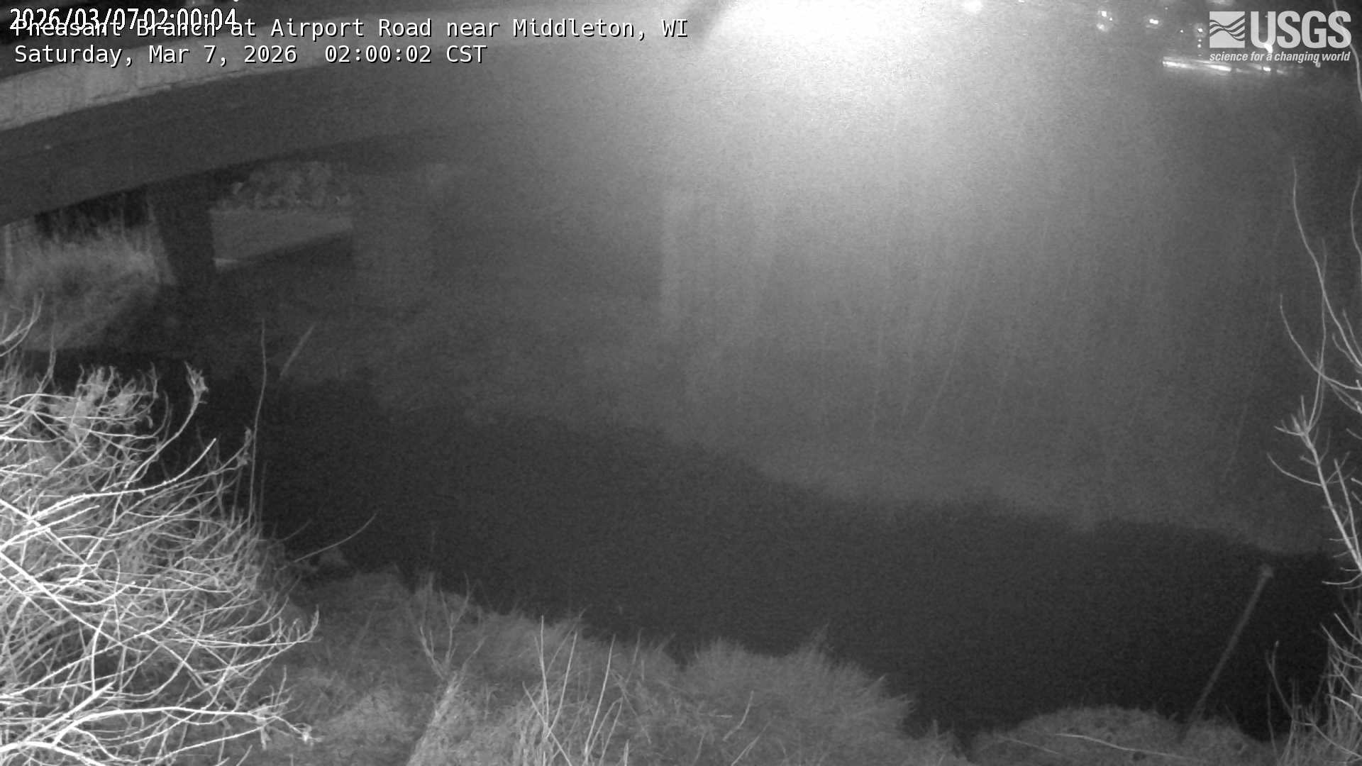 USGS HIVIS CAM Pheasant Branch at Airport Road near Middleton