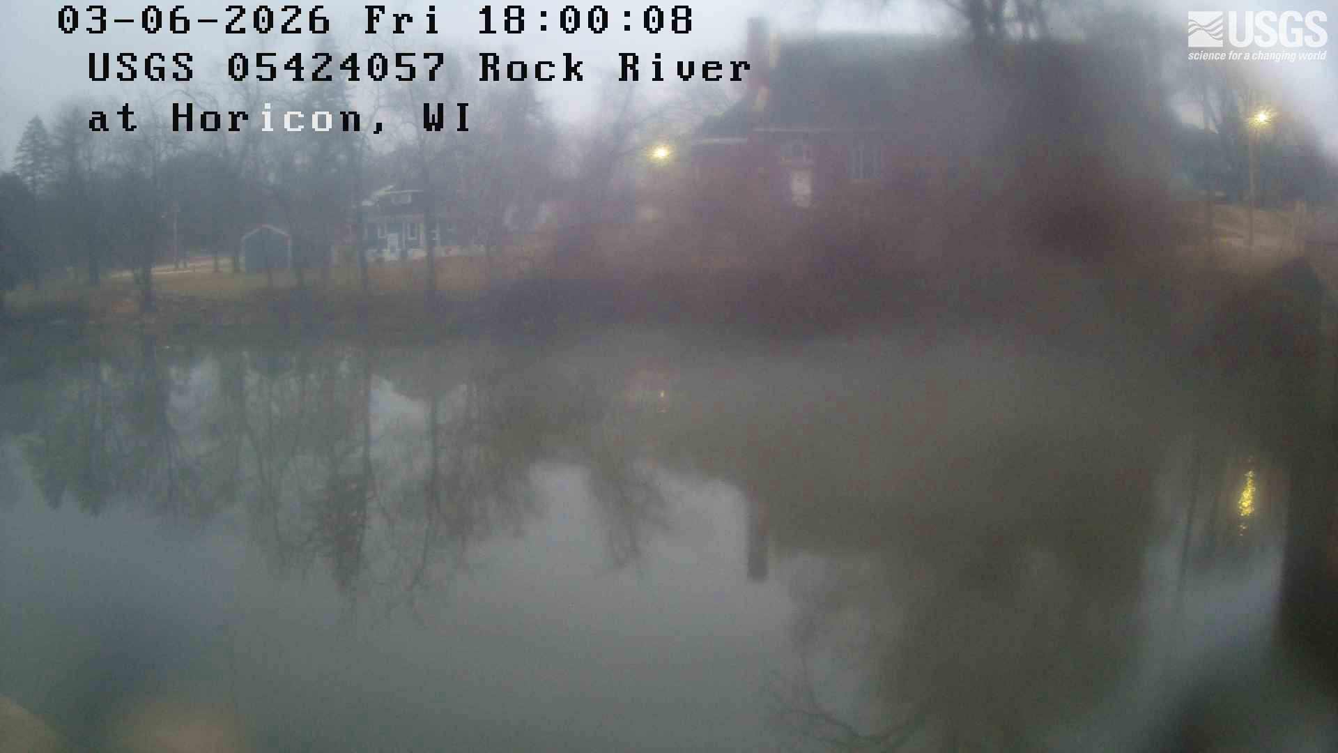 USGS HIVIS CAM Rock River at Horicon