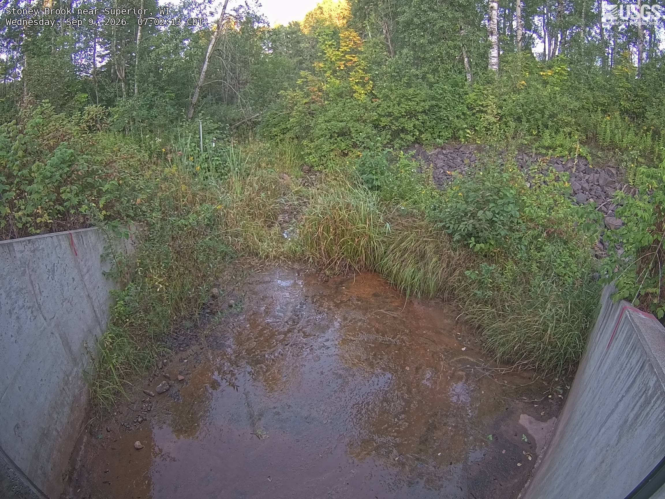 Most recent image at Stoney Brook near Superior