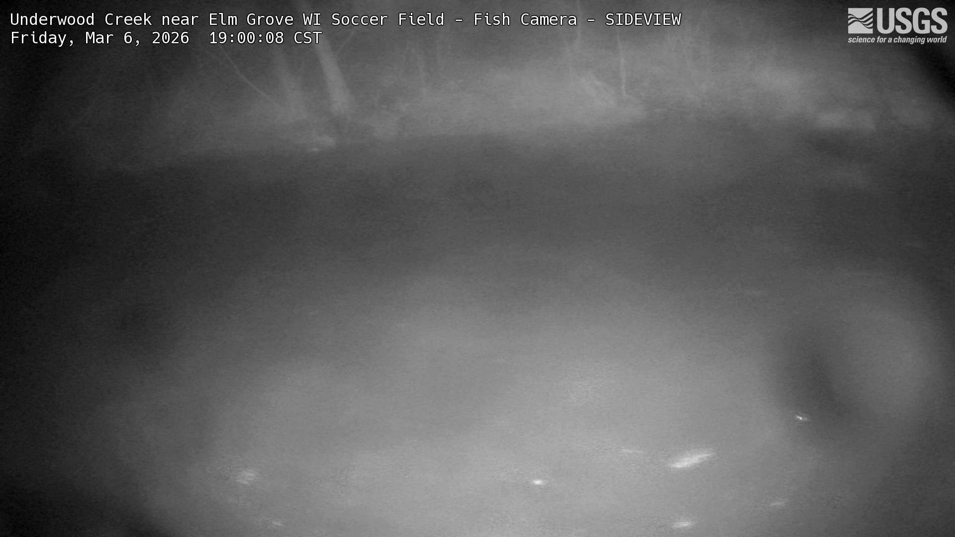 USGS HIVIS CAM Underwood Creek near Elm Grove Soccer Field SIDEVIEW