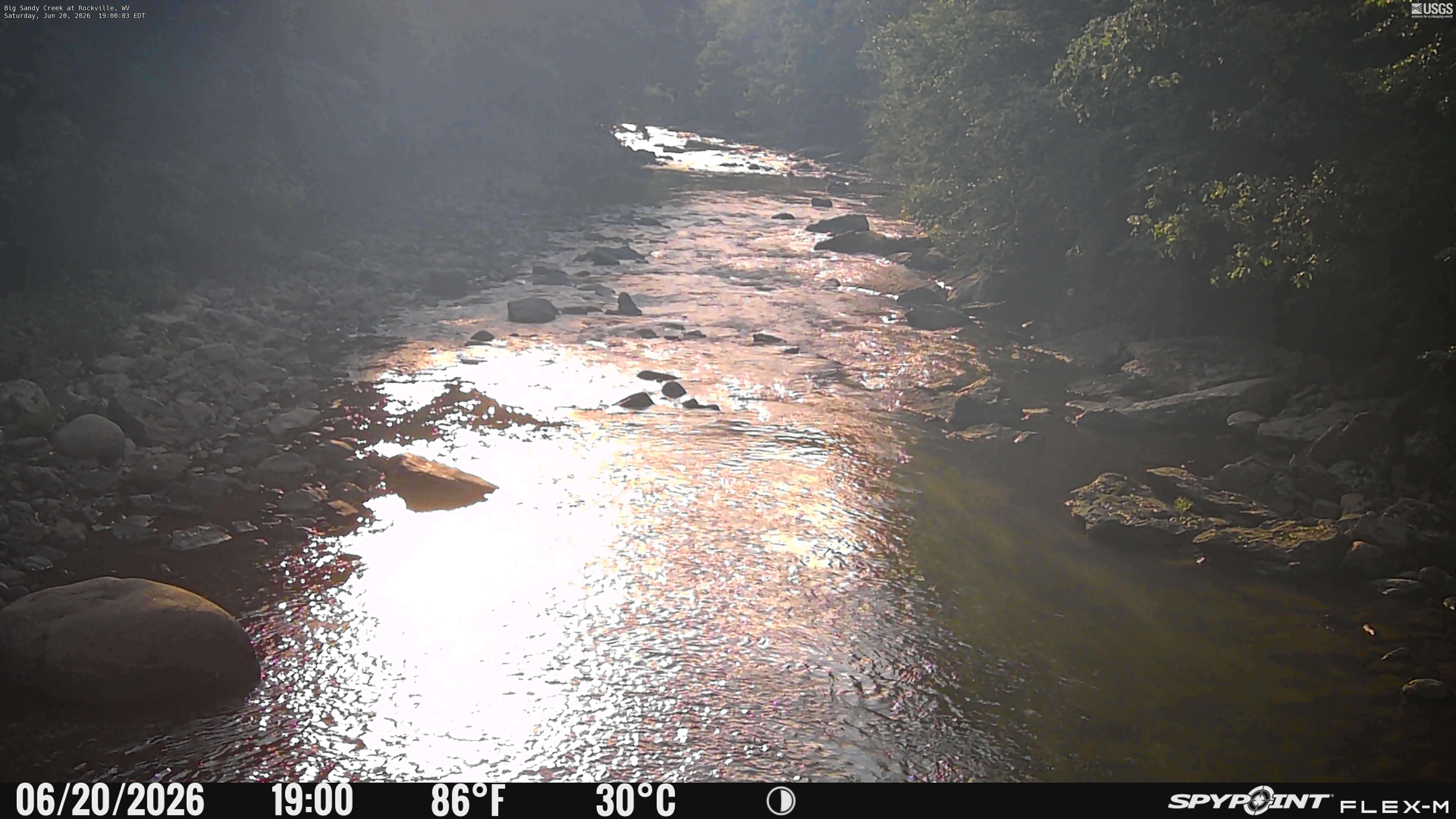 Most recent image at Big Sandy Creek at Rockville
