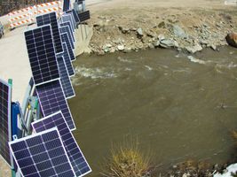 Most recent image of Willow Creek below Cabin Creek near Granby, CO